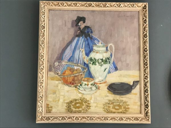 'Breakfast Table' Oil on Canvas