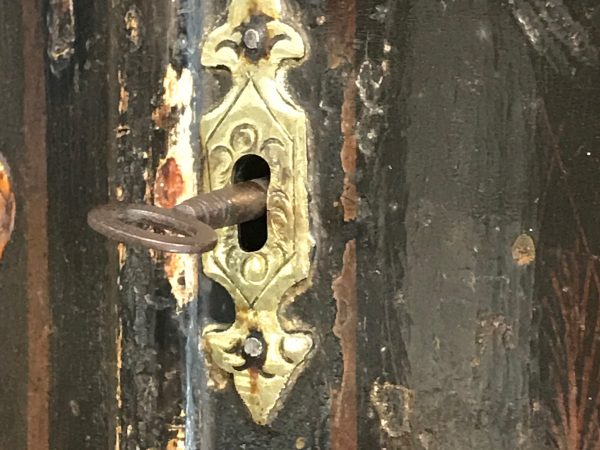 18th Century Chinese Corner Cupboard