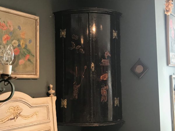 Chinese 18th Century Corner Cupboard