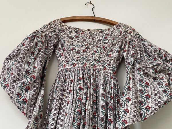 19th Century, linen, handmade dress