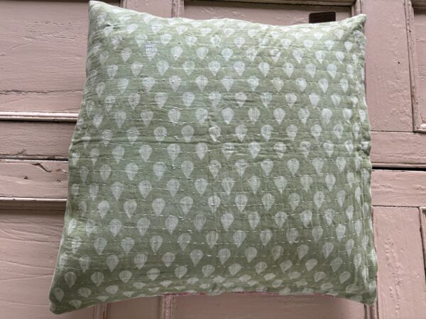 Vintage, kantha cushion