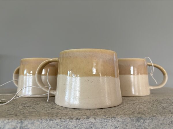 Stoneware, hand finished teacup