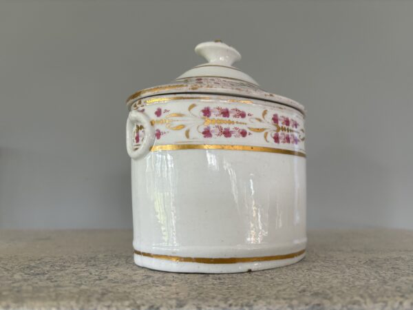 Decorative, ceramic, Edwardian Tea Caddy Pot