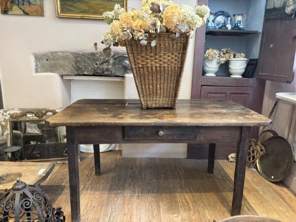 Antique, oak Farmhouse table
