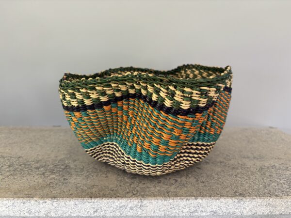 Handwoven, African, Wavey, Bowl - 'B'