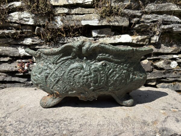 Antique, French, cast iron , jardiniere
