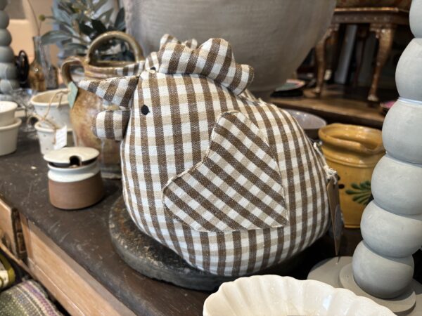 Cotton, Gingham, Hen doorstops