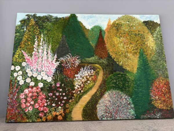 The Garden', oil on canvas