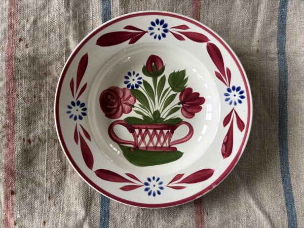 Decorative, Old, French Plate - 'C'