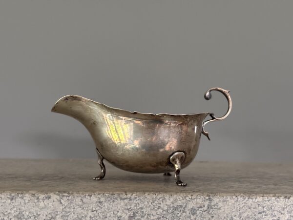 Edwardian, silver asprey, sauce boat