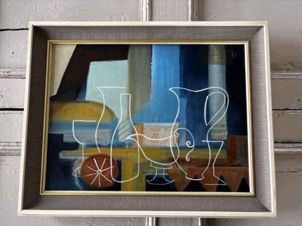 Mid century, abstract, still life