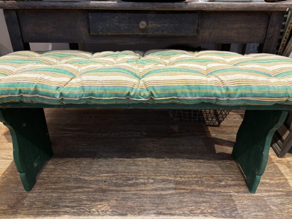 Cotton seat mattress - moroccan stripe