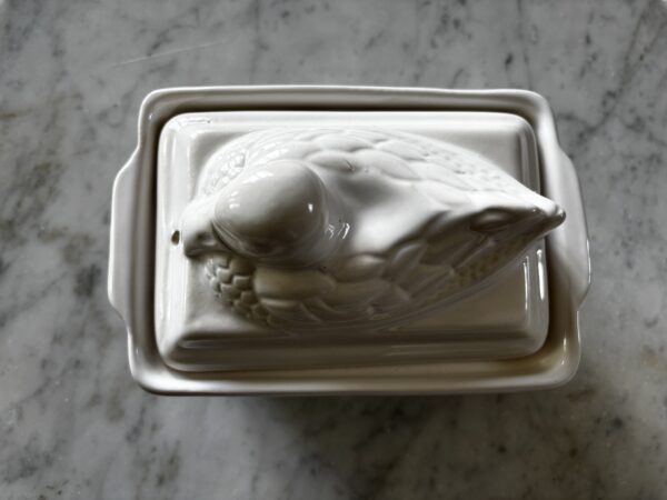 French vintage terrine pot